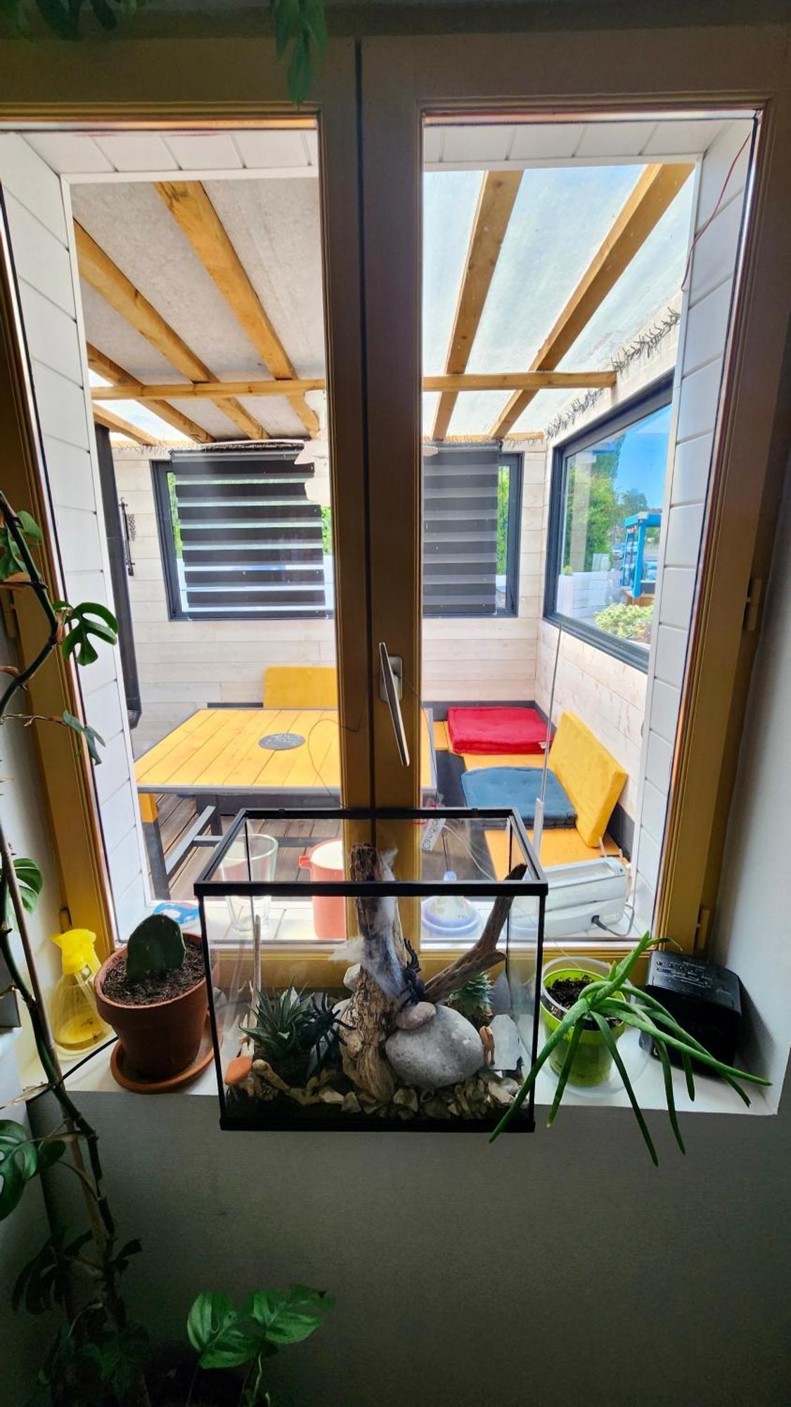La Petite Maison En Bois Bleue Quiberville Extérieur photo